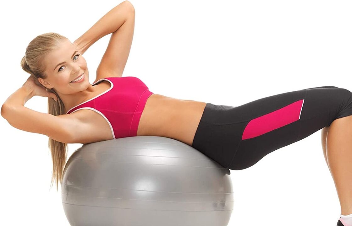 fitball exercise for weight loss